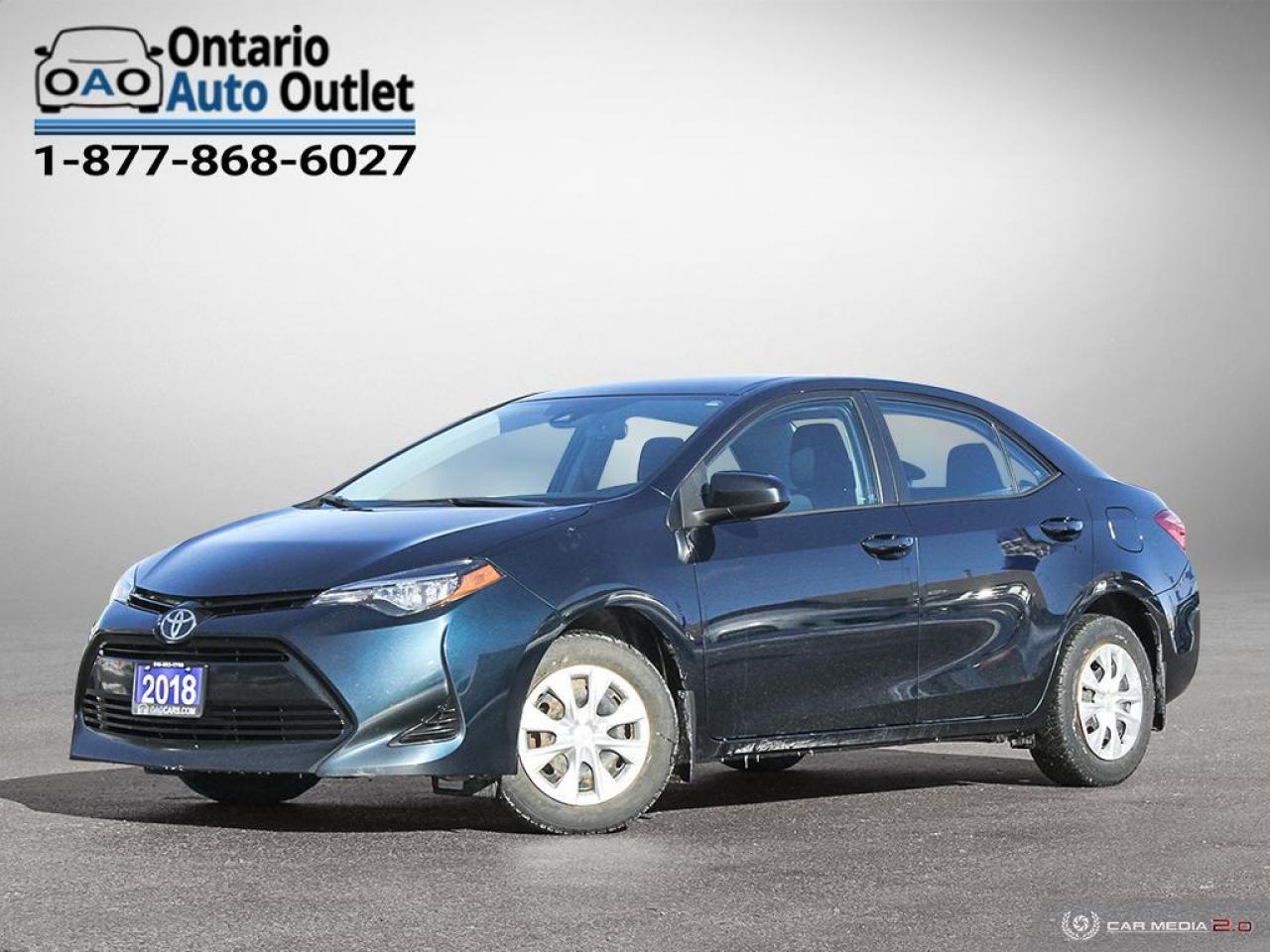 2018 Toyota Corolla CE / NO ACCIDENTS / BACK UP CAM / BLUETOOTH