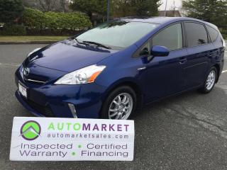 Used 2013 Toyota Prius V LOCAL, NO ACCIDENTS, INSP,  FINANCE, BCAA MEMBERSHIP, WARRANTY,! for sale in Surrey, BC