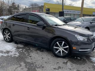 Used 2014 Chevrolet Cruze 1LT/AUTO/P.GRUB/BLUE TOOTH/ALLOYS/CLEAN CAR FAX for sale in Scarborough, ON