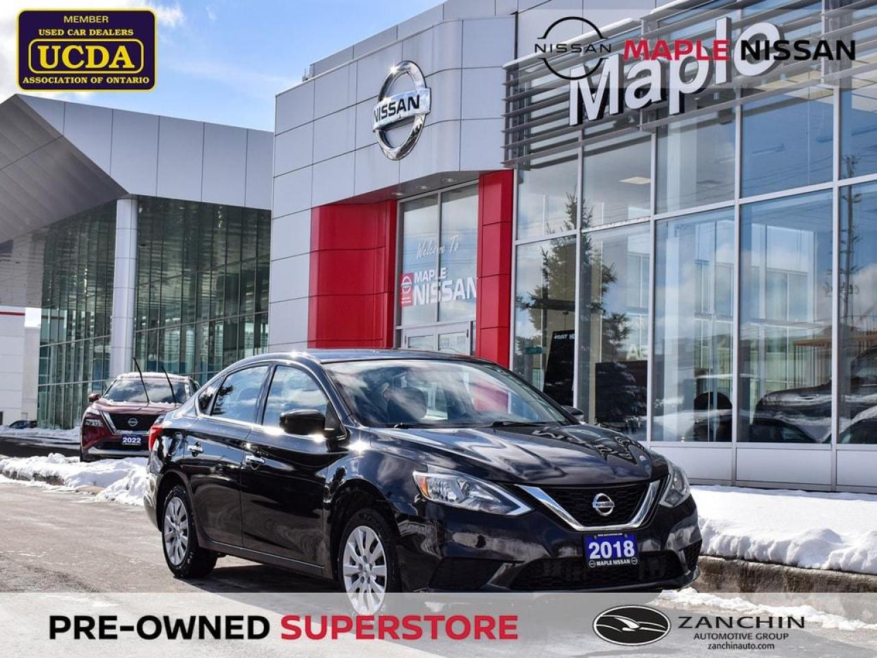 Used 2018 Nissan Sentra S Bluetooth Backup Camera Auto Emergency Braking for sale in Maple, ON