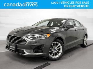 Used 2020 Ford Fusion SEL Hybrid w/ Nav, Adaptive Cruise Ctrl & Rear Cam for sale in Airdrie, AB