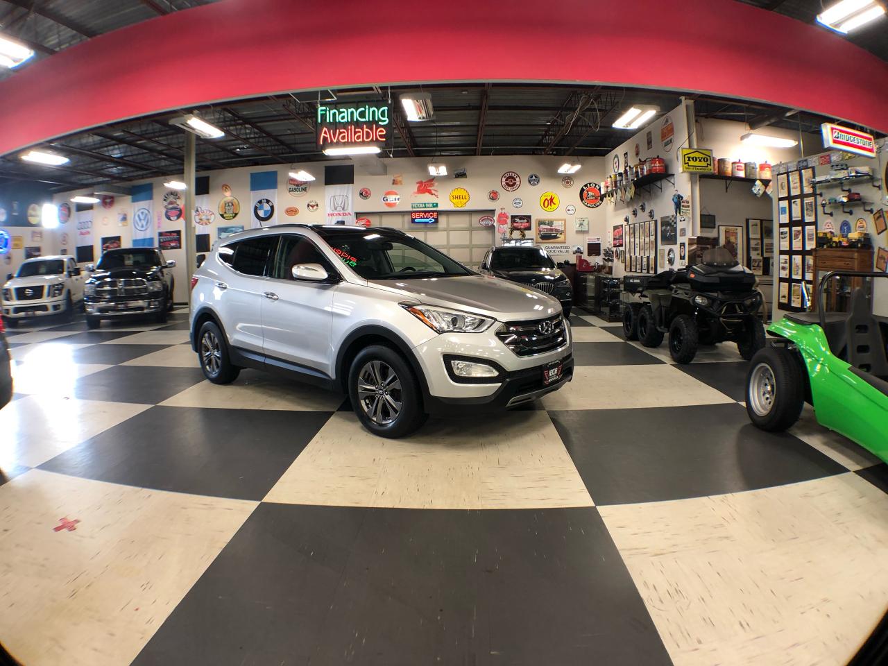 Used 2014 Hyundai Santa Fe LUXURY AWD LEATHER PANO/ROOF CAMERA B/SPOT for sale in North York, ON