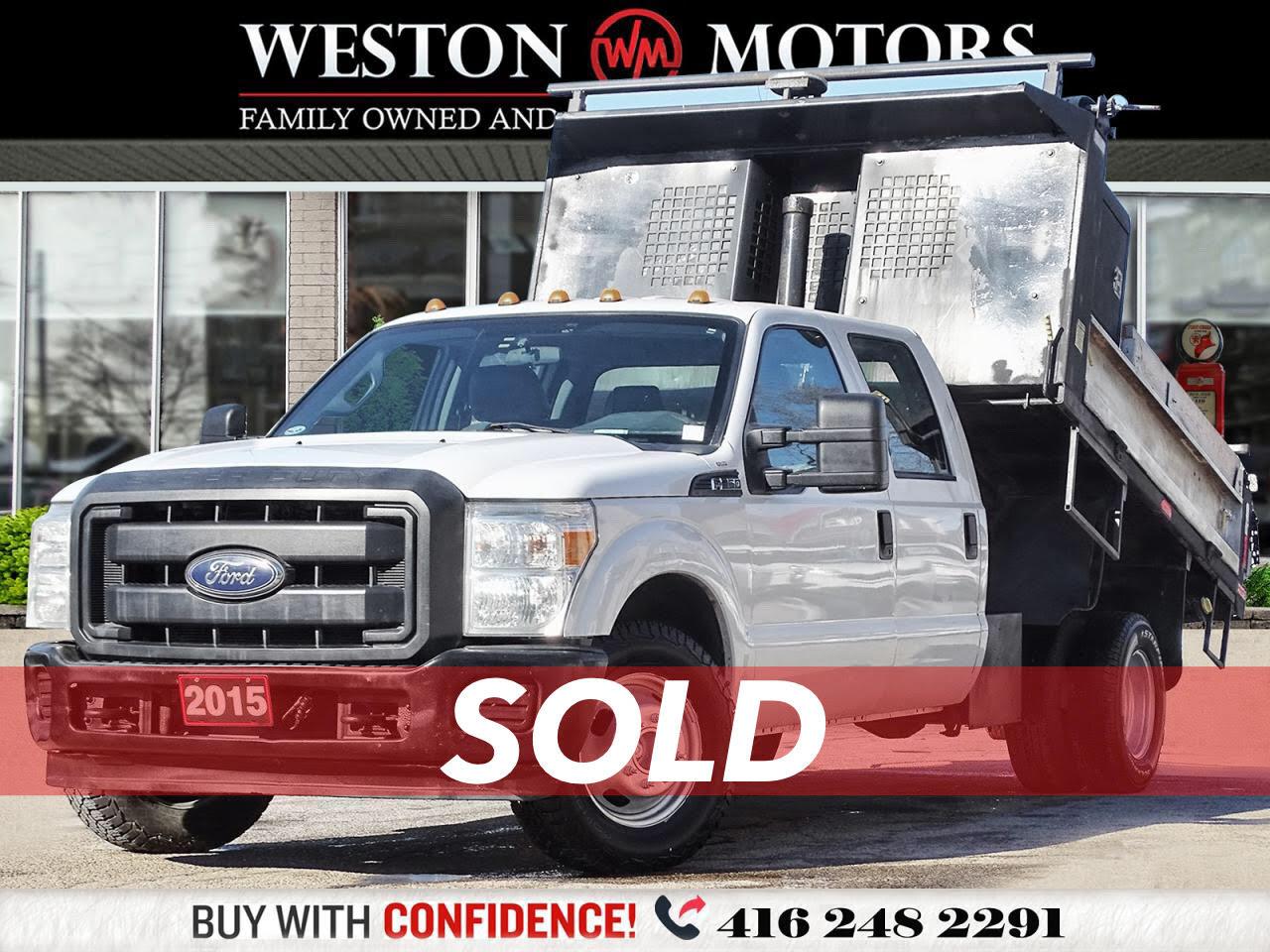 2015 Ford F-350 LIFT BOX*XL*CREW CAB*CHASSI!*