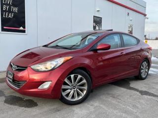 Used 2013 Hyundai Elantra GLS-AUTO-SUNROOF-1 OWNER-NO ACCIDENTS-ONLY 129KMS-CERTIFIED for sale in Toronto, ON