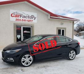 Used 2017 Chevrolet Cruze RS Premier Leather, Sunroof, for sale in Oakbank, MB