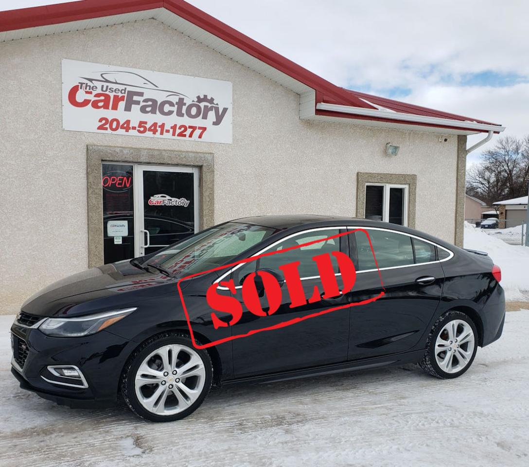 2017 Chevrolet Cruze RS Premier Leather, Sunroof,