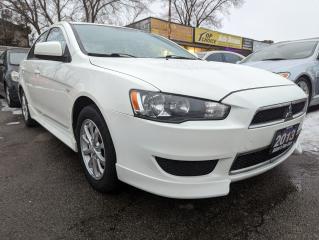 Used 2013 Mitsubishi Lancer *Free 2 Year Lubrico Warranty/Runs & Drives Great/Bluetooth/Low kms* for sale in Hamilton, ON