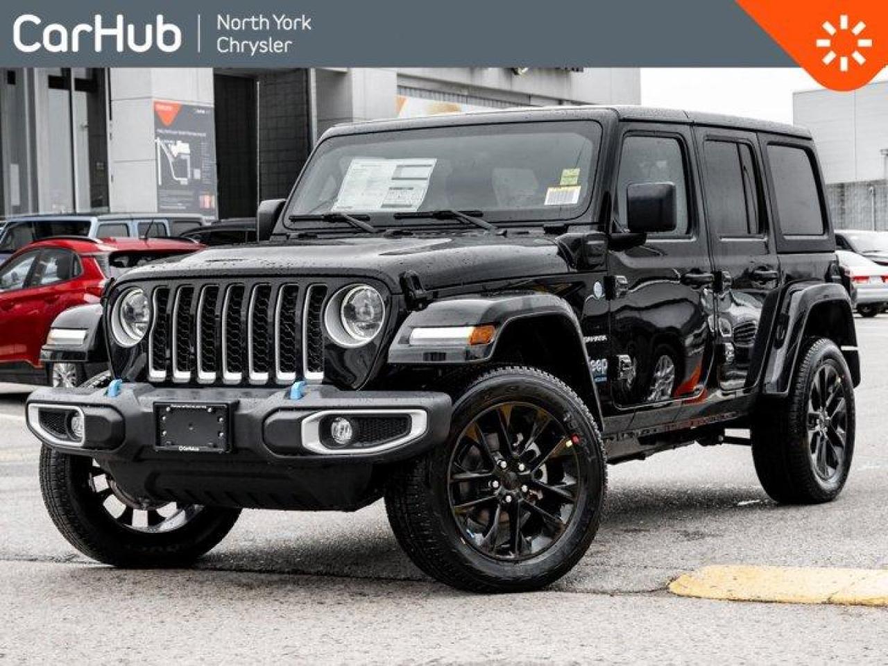 New 2023 Jeep Wrangler 4xe Sahara 4 Door LEDs Safety Grp Heated Leather Seats ALPINE Sound for sale in Thornhill, ON