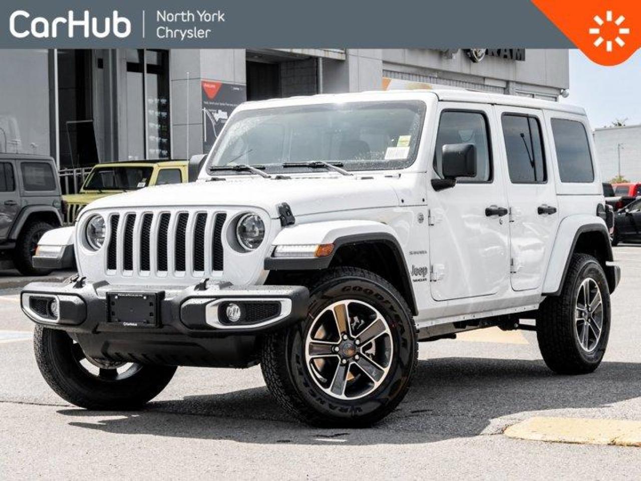 New 2023 Jeep Wrangler Sahara 4 Door LEDs Heated Leather Body Colour 3-Piece Top for sale in Thornhill, ON