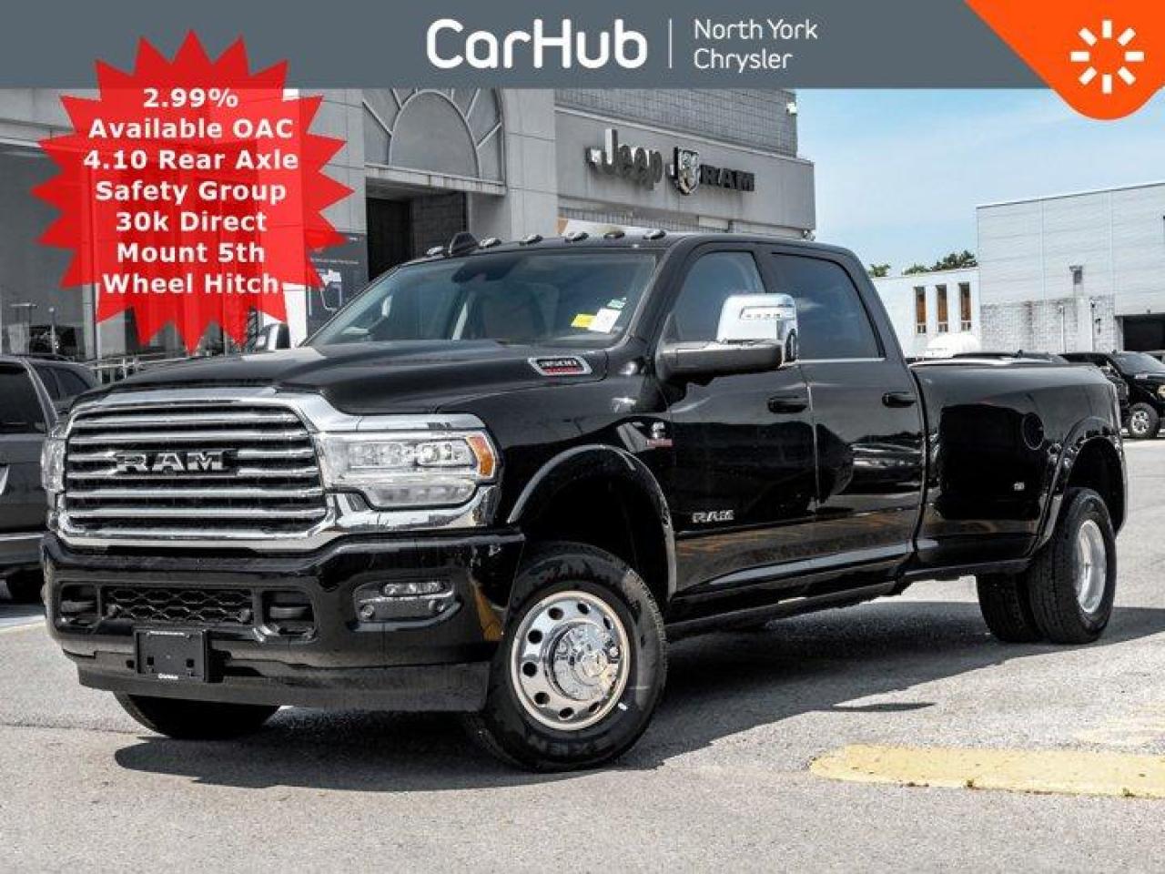 New 2023 RAM 3500 Limited Longhorn AISIN Level 1 Grp Safety Grp 30K Hitch Rear Air Susp for sale in Thornhill, ON