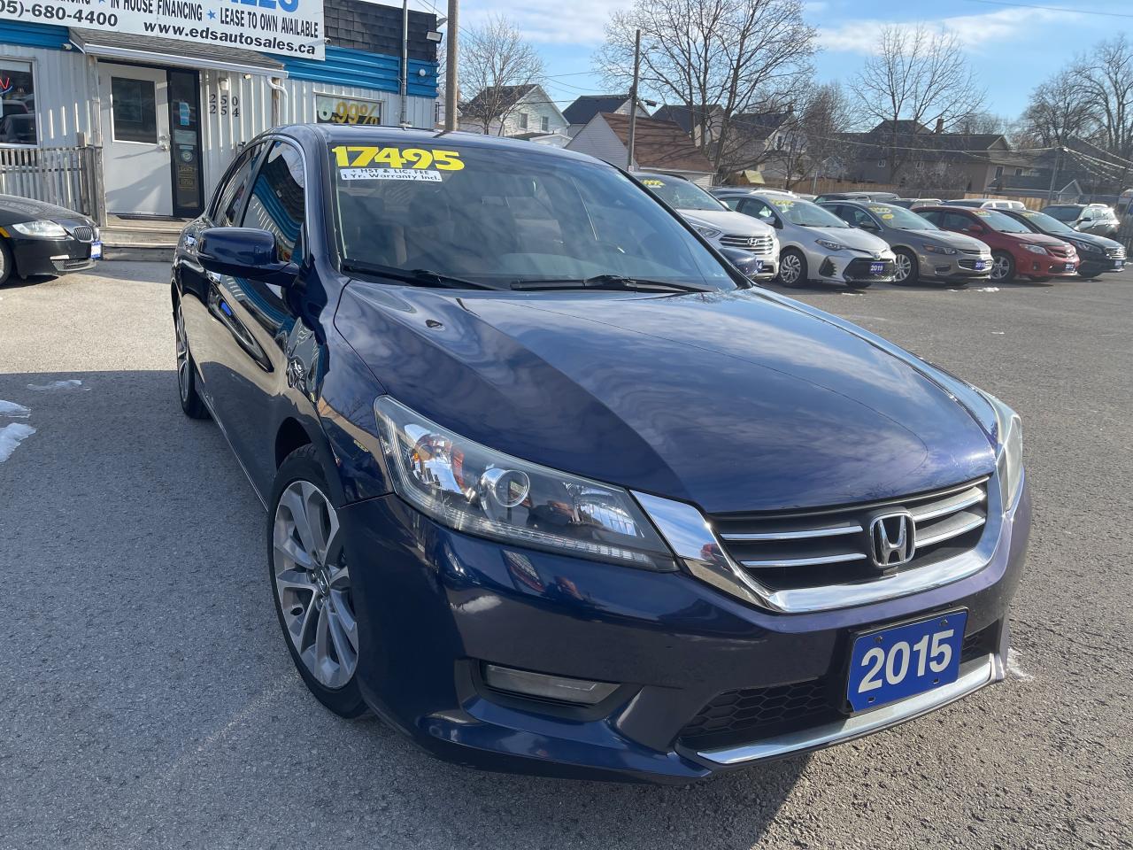 2015 Honda Accord Sport, Sunroof, Alloys, Htd. Seats