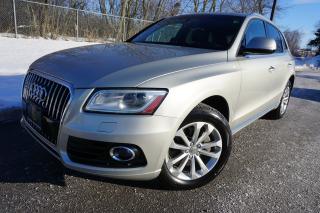 <p>WOW, look at this gorgeous Audi Q5 3.0T that just arrived at our store. This beauty is a local 1 Owner suv in immaculate shape and shows the care the previous owners showed it throughout. It comes loaded with the Technik package mated to the right 3.0T engine and a super rare colour combo. If youre in the market for a classy, stylish suv with performance to match then make sure to check out this gorgeous Q5. It comes certified for your convenience and included at our list price is a 3 month 3000km limited superior warranty for your peace of mind. Call or Email today to book your appointment before its too late.</p><p>Come see us at our central location @ 2044 Kipling Ave (BEHIND PIONEER GAS STATION)</p>