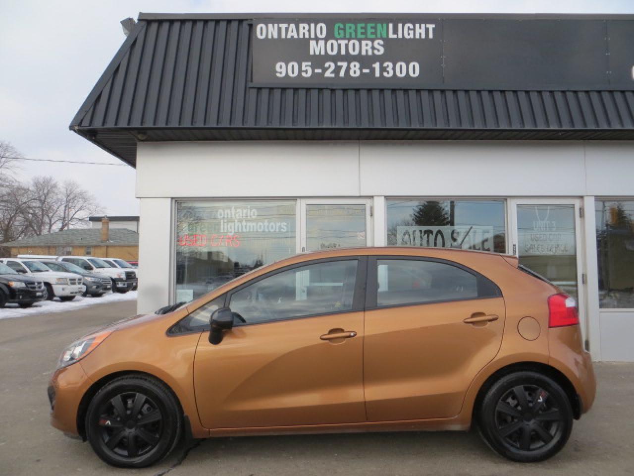 2012 Kia Rio CERTIFIED, MANUAL TRANSMISSION, BLUETOOTH,FOG LIGH - Photo #1