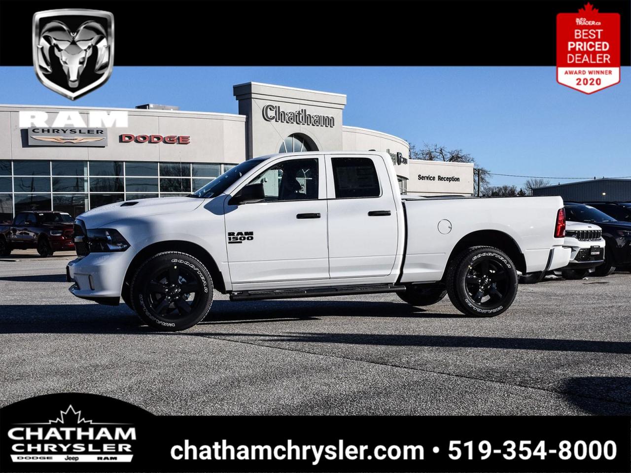 Chatham Chrysler Jeep Dodge Inc. is a family owned and operated dealership that offers a wide variety of automotive products and services for markets in Chatham, Tilbury, Windsor, Blenheim, Ridgetown, Dresden and beyond. While focused on exceeding the needs of our customers, we strive to maintain a stress-free sales and service experience. From factory fresh vehicles to used cars, trucks, and suvs - we know anyone looking for a new or used vehicle will find it here at Chatham Chrysler - conveniently located at 351 Richmond Street in Chatham, Ontario. We are a proud member of the Lally Auto Group. Only HST and license plates are added to any posted prices.