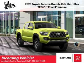 New 2023 Toyota Tacoma Double Cab Short Box TRD Off Road Premium for sale in Williams Lake, BC