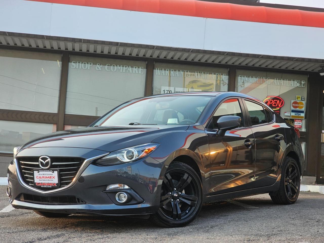 Used 2015 Mazda MAZDA3 GT NAVI | Leather | Sunroof | Backup Camera for sale in Waterloo, ON