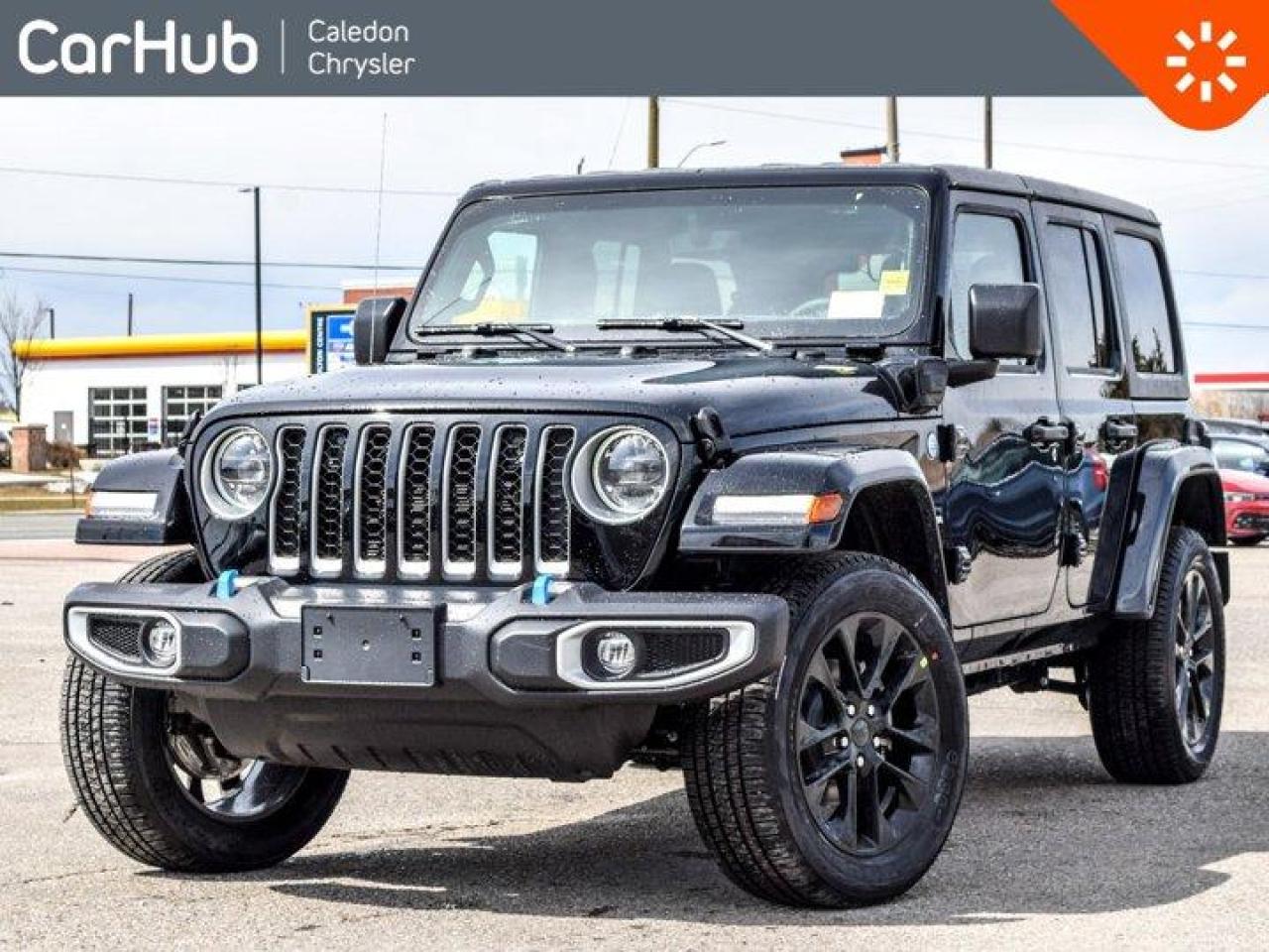 New 2023 Jeep Wrangler 4xe Sahara 4 Door Freedom Top Safety Grp Cold Weather Grp for sale in Bolton, ON