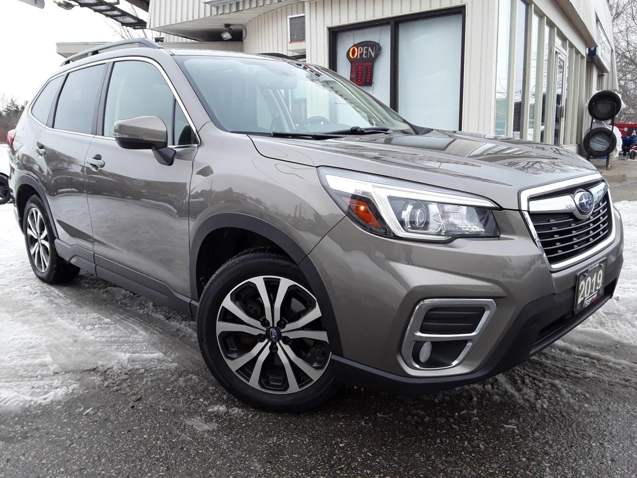 Used 2019 Subaru Forester Limited - EYESIGHT! LEATHER! NAV! BACK-UP CAM! BSM! for sale in Kitchener, ON