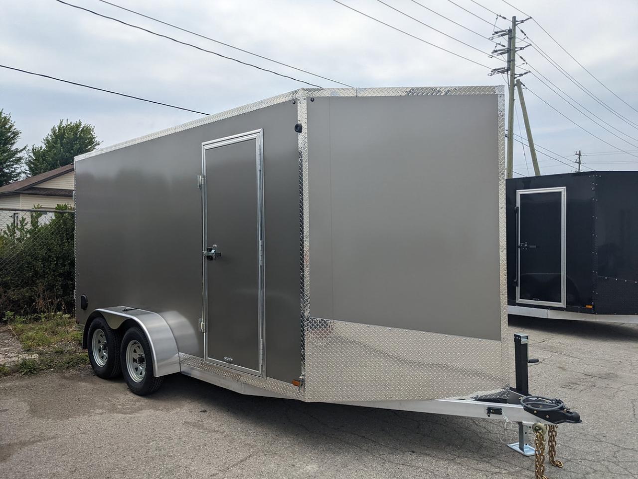 2023 Canadian Trailer Company 7x16 V-Nose Cargo Trailer Aluminum Photo5