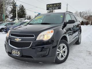 <p><span style=font-family: Segoe UI, sans-serif; font-size: 18px;>EXCELLENT CONDITION BLACK ON BLACK CHEVROLET SPORTS-UTILITY VEHICLE W/ EXCELLENT MILEAGE, EQUIPPED W/ THE EVER RELIABLE 6 CYLINDER 3.6L DOHC ENGINE, LOADED W/ POWER/HEATED SEATS, FACTORY REMOTE CAR START, UPGRADED PIONEER SOUND SYSTEM, POWER SIDE VIEW MIRRORS, BLUETOOTH CONNECTION, REAR-VIEW CAMERA, CRUISE CONTROL, AUTOMATIC HEADLIGHTS, ON-STAR ASSIST, KEYLESS ENTRY, POWER LOCKS/WINDOWS/MIRRORS, AM/FM/CM/CD RADIO, AIR CONDITIONING, WARRANTY AND MUCH MORE!*** FREE RUST-PROOF PACKAGE FOR A LIMITED TIME ONLY *** This vehicle comes certified with all-in pricing excluding HST tax and licensing. Also included is a complimentary 36 days complete coverage safety and powertrain warranty, and one year limited powertrain warranty. Please visit our website at bossauto.ca today!</span></p>