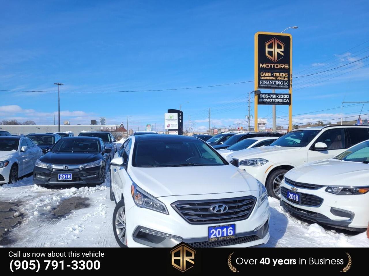 Used 2016 Hyundai Sonata Navigation | Heated Seats | 2.4L  Sport Tech | Pan for sale in Brampton, ON