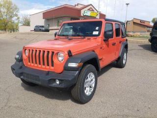 New 2023 Jeep Wrangler DEMO, BLOWOUT PRICE!! Sport S #70 for sale in Medicine Hat, AB
