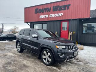 Used 2015 Jeep Grand Cherokee Overland|4X4|DIESEL|Navi|PanoRoof|AirRide|HtdLthr for sale in London, ON