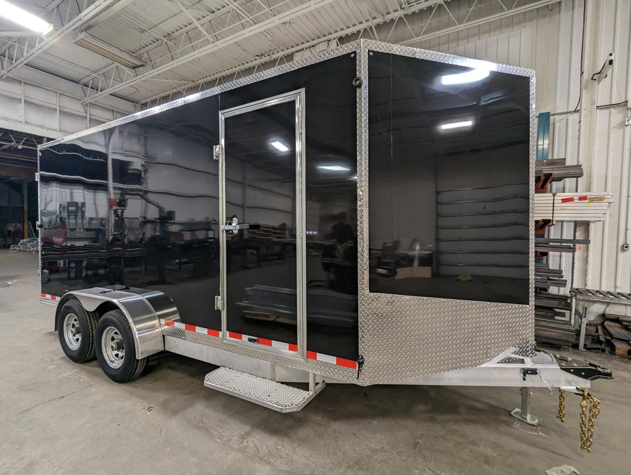 2023 Canadian Trailer Company 7x16 V-Nose Cargo Trailer Aluminum Photo8