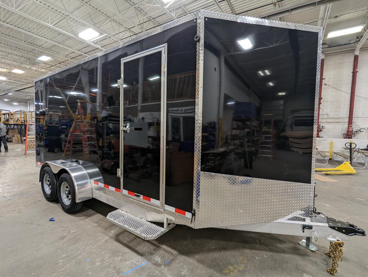 2023 Canadian Trailer Company 7x16 V-Nose Cargo Trailer Aluminum Photo5