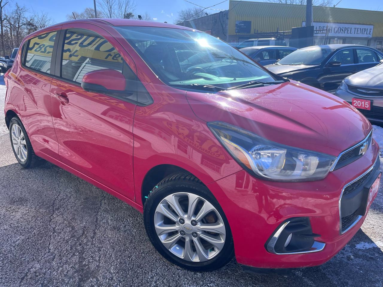 2016 Chevrolet Spark LT/CAMERA/P.GROUB/ALLOYS/FOG LIGHTS/CLEAN CAR FAX