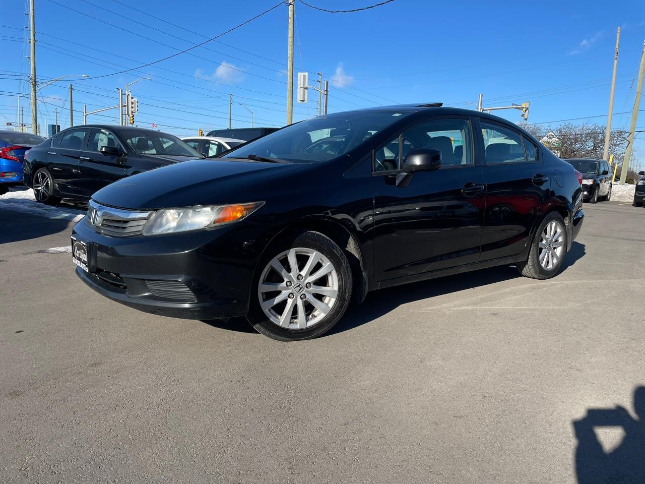 2012 Honda Civic EX-L NAVI LEATHER SUNROOF B-TOOTH NO ACCIDENT - Photo #1