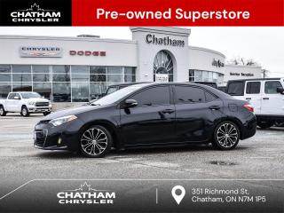 Used 2016 Toyota Corolla S MANAUL SUNROOF for sale in Chatham, ON