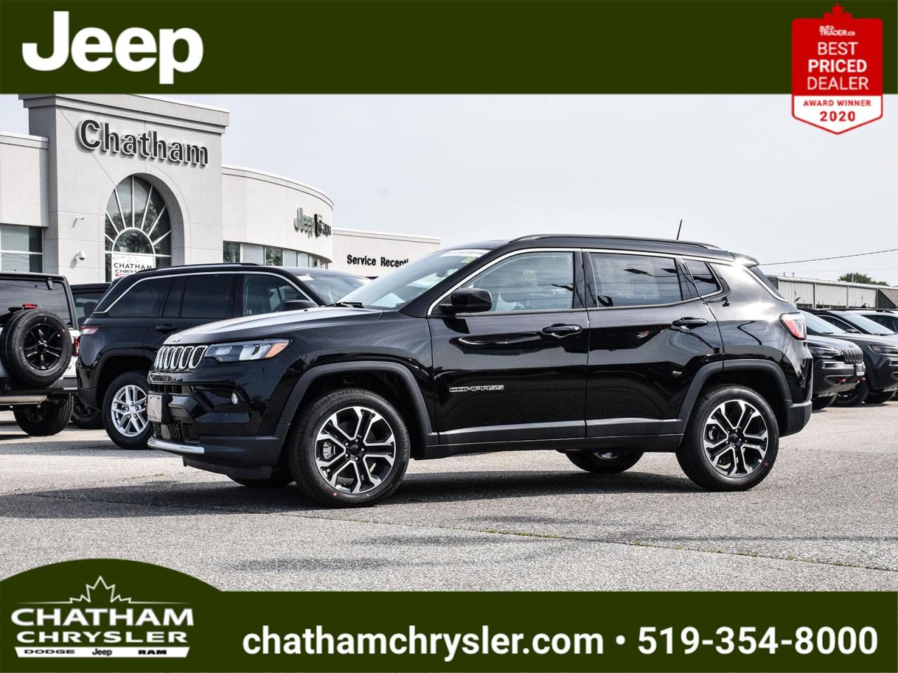 New 2023 Jeep Compass LIMITED for sale in Chatham, ON