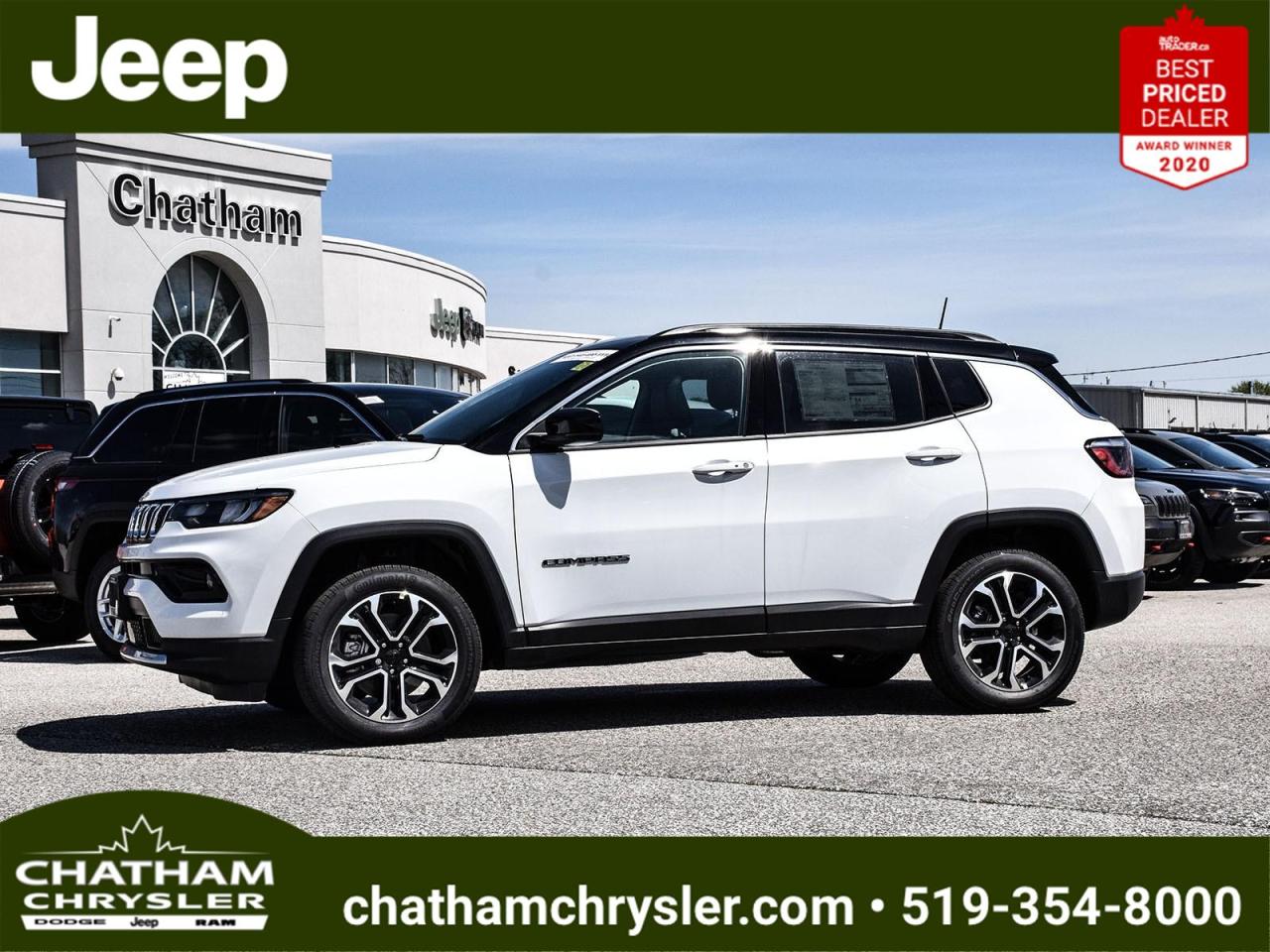 New 2023 Jeep Compass LIMITED for sale in Chatham, ON