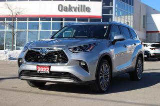 Used 2022 Toyota Highlander HYBRID Hybrid Limited AWD 7-PASS | HUD | PANORAMIC ROOF for sale in Oakville, ON