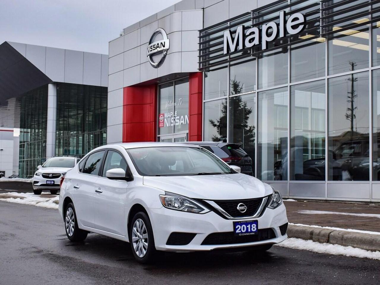Used 2018 Nissan Sentra S Bluetooth Backup Camera Auto Emergency Braking for sale in Maple, ON
