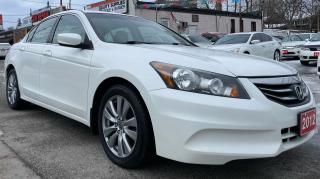 Used 2012 Honda Accord Comes with heated seats, Sunroof, Cruise control, Alloy wheels,Leather seats,EX-L and much more for sale in Scarborough, ON