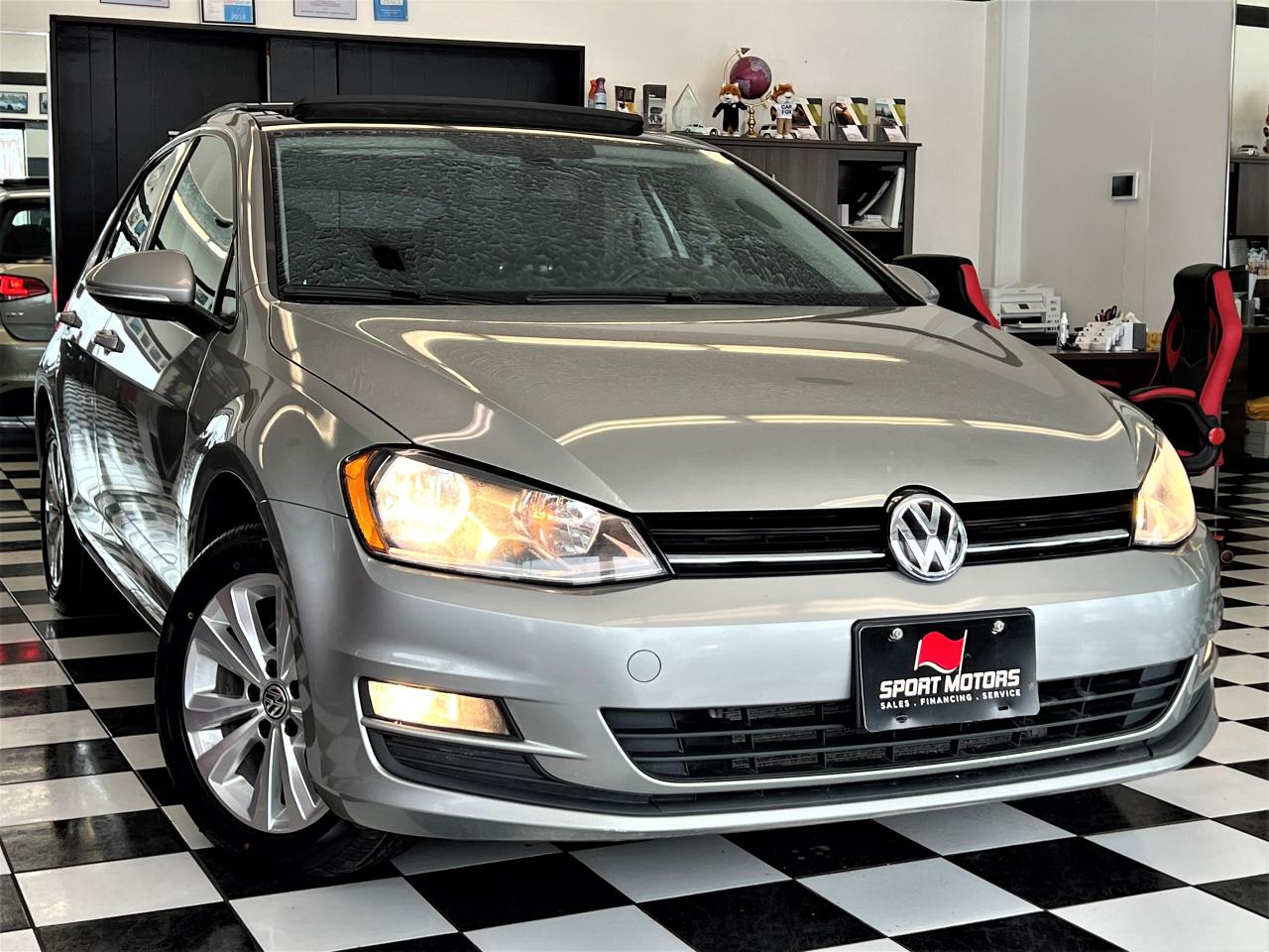 2017 Volkswagen Golf COMFORTLINE+Leather+Roof+New Tires+CLEAN Carfax - Photo #15