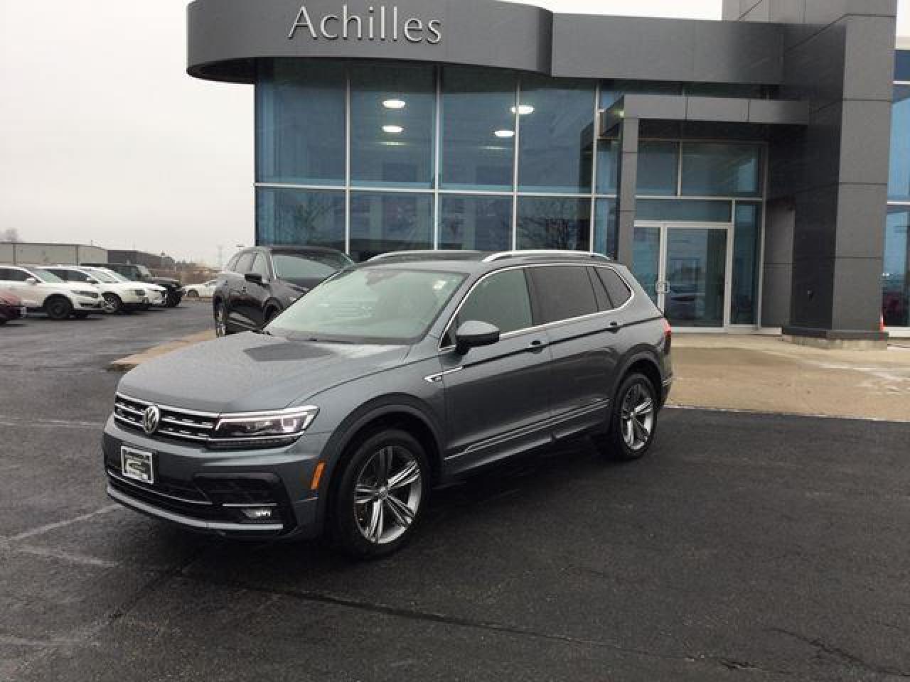 Used 2019 Volkswagen Tiguan Highline 4Motion, Lthr, Pano Roof, Loaded! for sale in Milton, ON