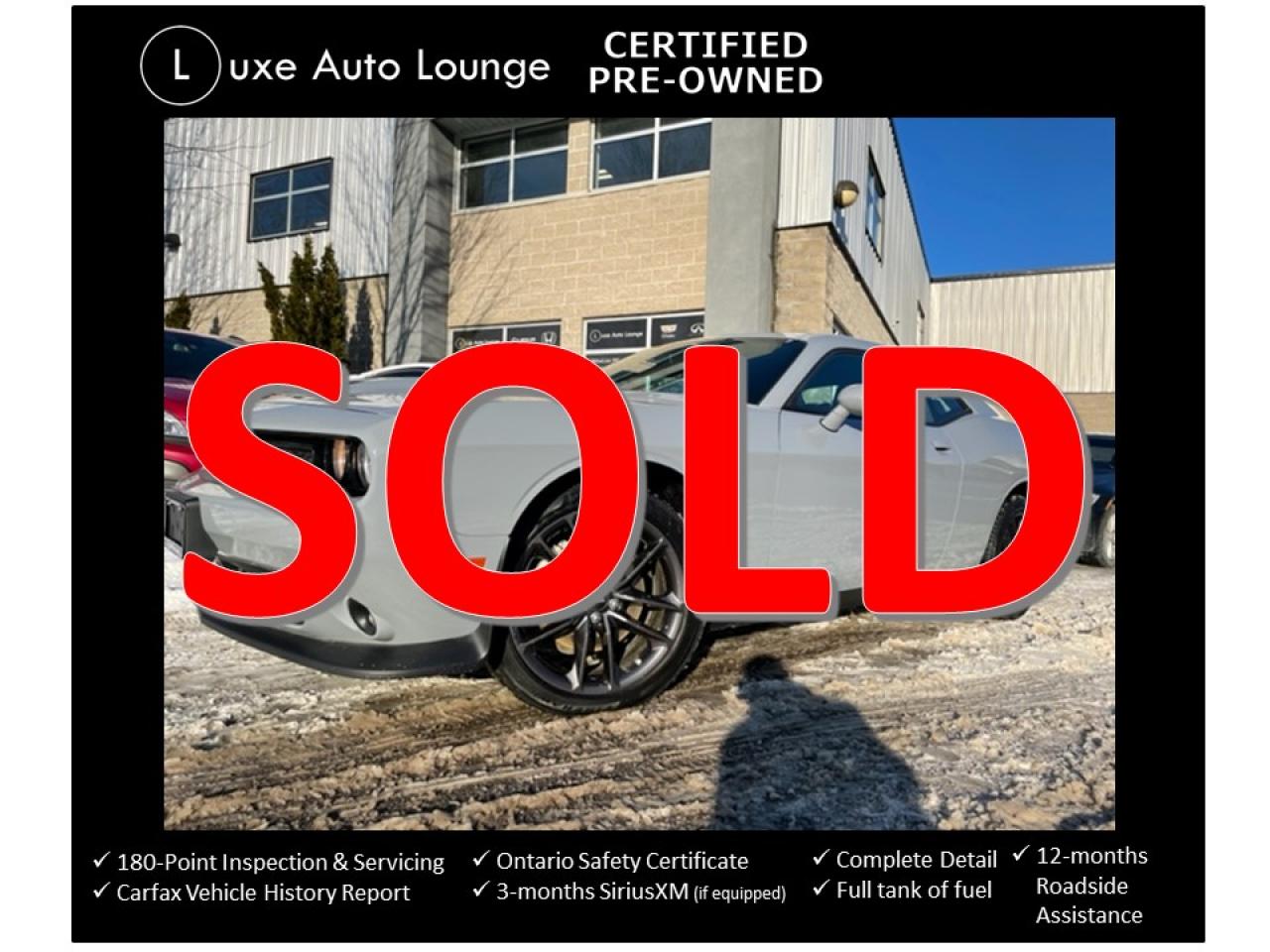 2021 Dodge Challenger GT AWD - ONLY 21K! AUTO, AWD, SUNROOF, LOADED!