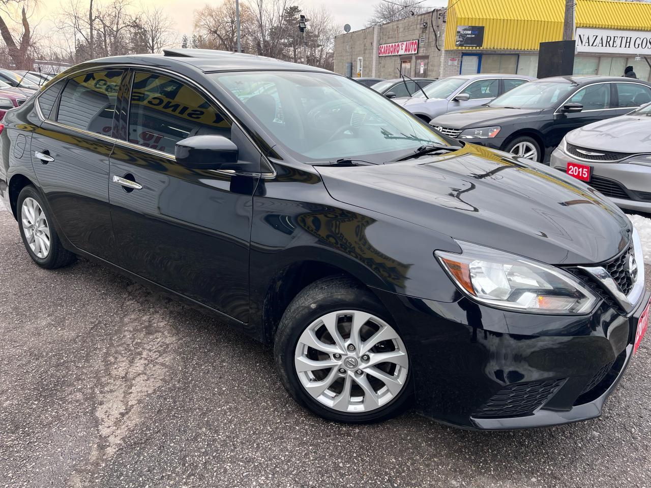 2017 Nissan Sentra S/CAMERA/P.ROOF/BLUE TOOTH/P.GROUB/ALLOYS