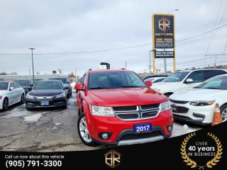 Used 2017 Dodge Journey No Accidents | GT | 7 Seater | DVD Player for sale in Brampton, ON