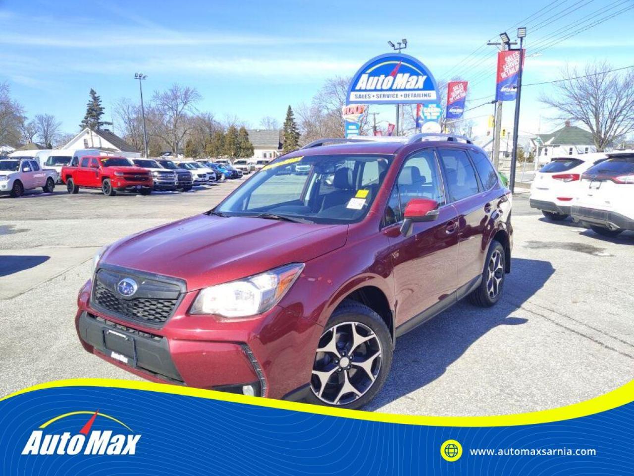 Used 2016 Subaru Forester 2.0XT Limited Package LEATHER - PANO ROOF-AWD-HEATED SEATS-POWER SEATS-NO ACCIDENTS for sale in Sarnia, ON