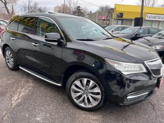 Used 2014 Acura MDX Tech pkg/NAVI/CAMERA/DVD/LEATHER/ROOF/LOADED/ALLOY for sale in Scarborough, ON
