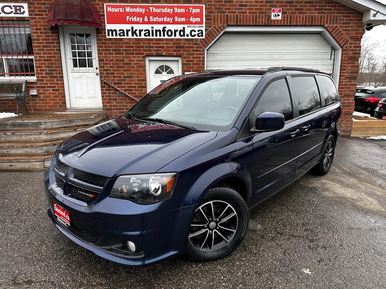 2017 Dodge Grand Caravan GT HTD LTHR Backup Cam NAV Bluetooth FM/XM DVD