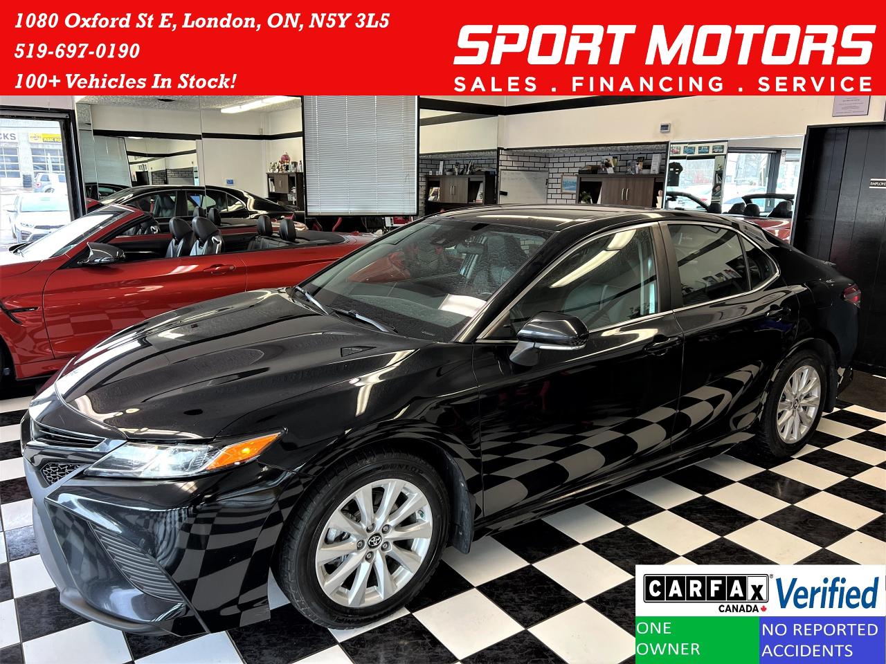 2019 Toyota Camry SE+Camera+ApplePlay+CLEAN CARFAX