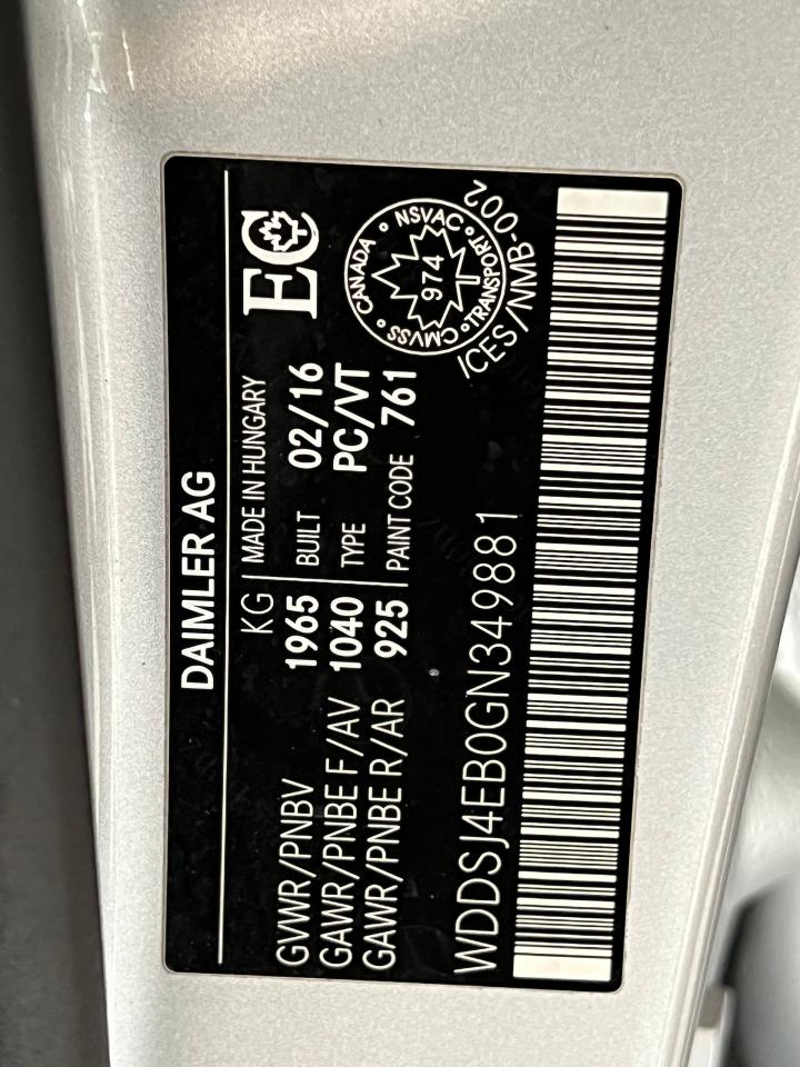 2016 Mercedes-Benz CLA-Class CLA250+GPS+New Tires+Power Heated Leather Seats - Photo #45