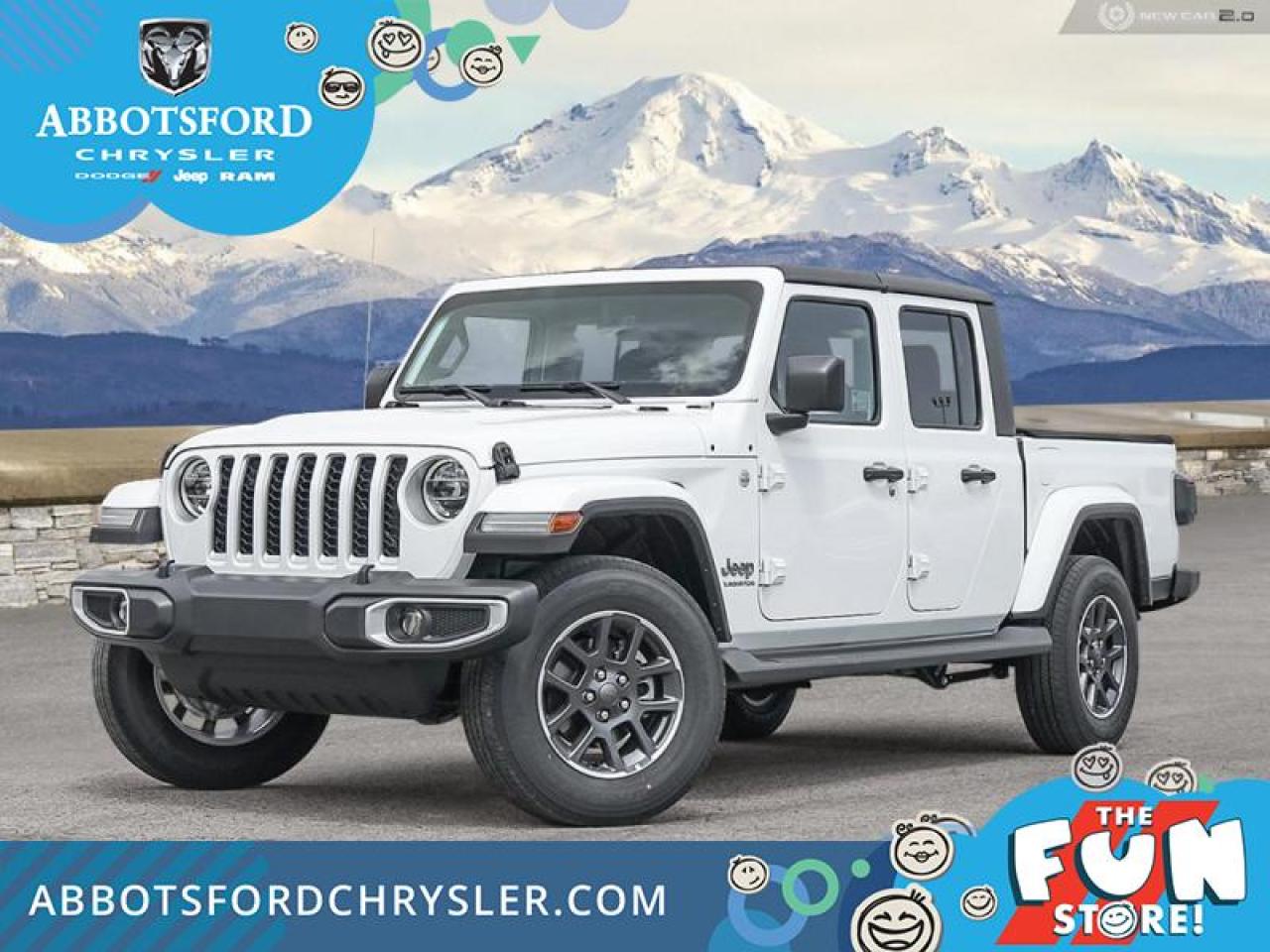 New 2023 Jeep Gladiator Overland  - Sunroof -  Premium Audio - $212.85 /Wk for sale in Abbotsford, BC