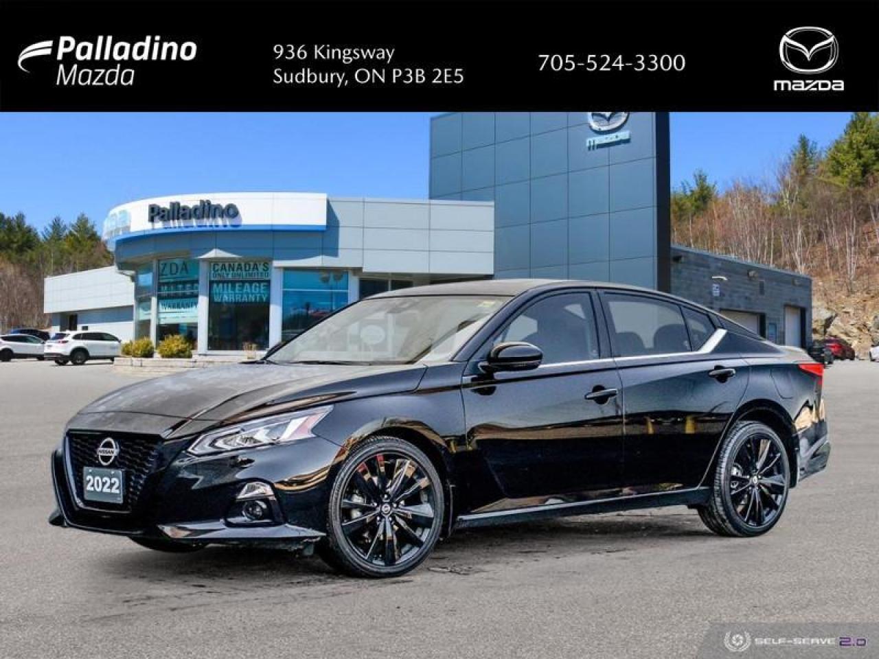 Used 2022 Nissan Altima SR Midnight Edition  - Sunroof for sale in Sudbury, ON