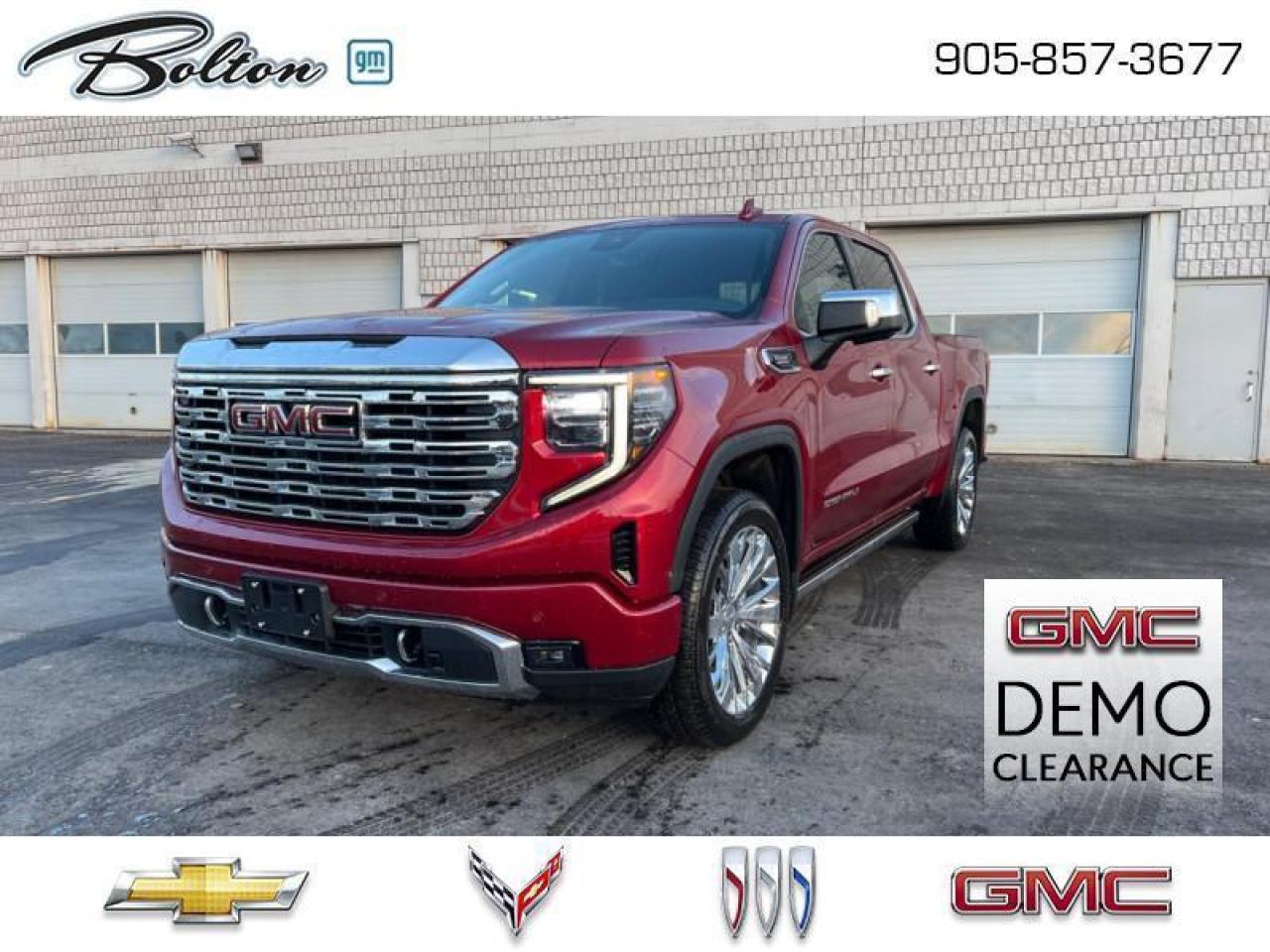 New 2023 GMC Sierra 1500 Denali - Diesel Engine - Leather Seats - $616 B/W for sale in Bolton, ON